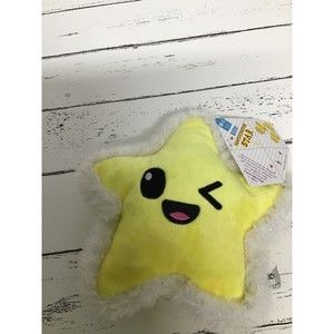 Bark Box Pawticipation Star I Tried Yellow Plush Dog Toy Size Medium/ Large New